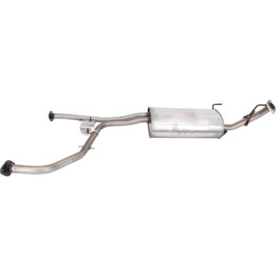 Rareelectrical - New Aluminized Muffler Compatible With Infiniti Nissan Pathfinder Xe 6 Cyl 3.5L Qx4 Base 6 Cyl 3.5L