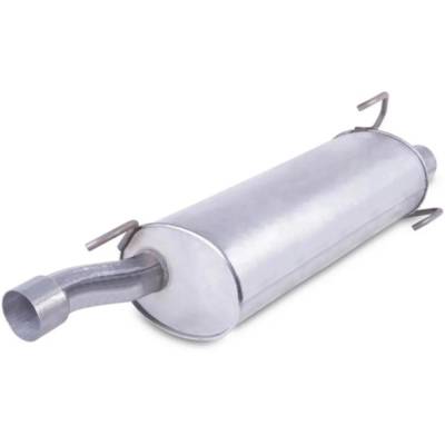 Rareelectrical - New Oval Muffler Compatible With Dodge Ram Ram 2500 Sport 8 Cyl 5.7L Ram 1500 Slt 8 Cyl 5.7L Ram