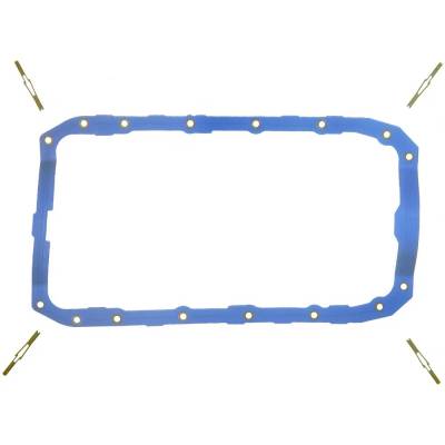 Rareelectrical - New Rubber Oil Pan Gasket Compatible With Ford Mazda Mercury Ranger Xl Sport 6 Cyl 3.0L Topaz Gs 6