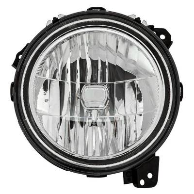 Rareelectrical - New Passenger Side Headlight Compatible With Jeep Wrangler Sport Utility 2018 By Part Number