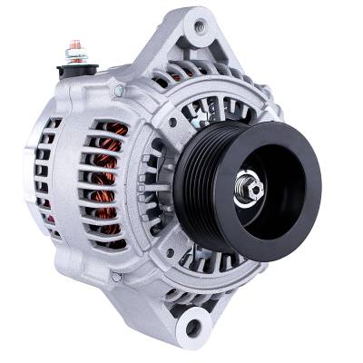 Rareelectrical - New 120Amp Alternator Compatible With John Deere Mower 7400 6-414 Diesel Re60745 1012117130