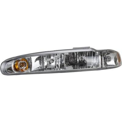 Rareelectrical - New Left Headlights Compatible With Oldsmobile Intrigue Base Gl Gls Gx Sedan 3.5L 3.8L 1998 1999