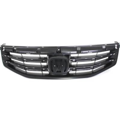 Rareelectrical - New Textured Black Grille Assembly Compatible With Honda Accord Hfp 6 Cyl 3.5L Accord Ex 6 Cyl 3.5L
