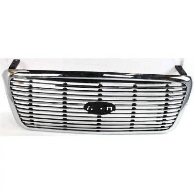 Rareelectrical - New Grille Assembly Compatible With Ford F-150 Lariat 8 Cyl 5.4L 2004-2008 By Fo1200427 4L3z8200da