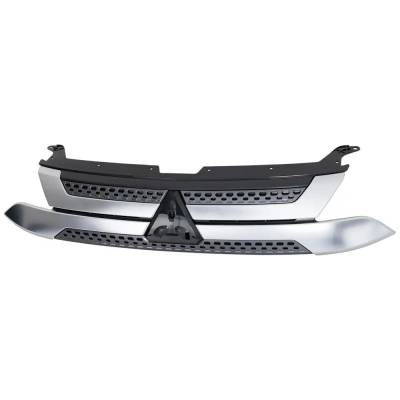Rareelectrical - New Textured Black Grille Assembly Compatible With Mitsubishi Outlander Le 4 Cyl 2.4L Outlander Se 4