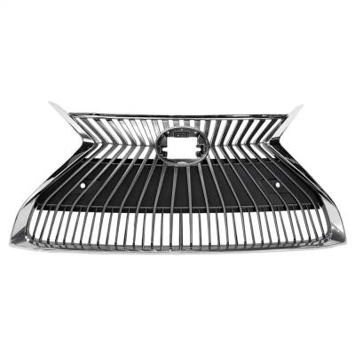 Rareelectrical - New Chrome Shell Grille Assembly Compatible With Lexus Es300h Ultra Luxury 4 Cyl 2.5L Es350 Base 6