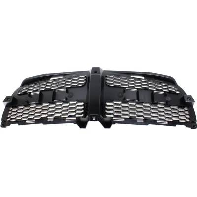 Rareelectrical - New Textured Black Grille Assembly Compatible With Dodge Charger Sxt Plus 6 Cyl 3.6L Charger R/T
