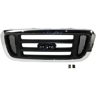 Rareelectrical - New Grille Assembly Compatible With Ford Ranger Xlt 6 Cyl 3.0L Ranger Tremor 6 Cyl 3.0L Ranger Edge