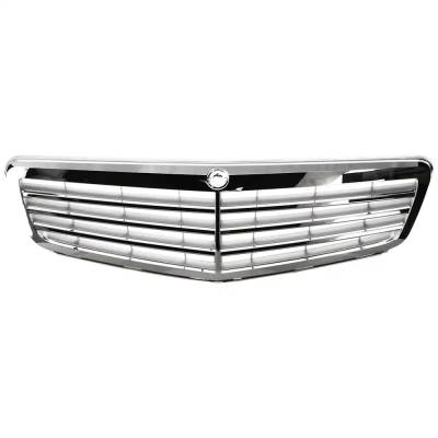 Rareelectrical - New Painted Gray Grille Assembly Compatible With Mercedes Benz C300 Base 6 Cyl 3.0L C300 Luxury 6