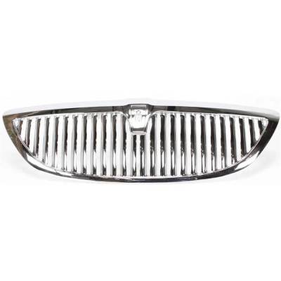 Rareelectrical - New Chrome Grille Assembly Compatible With Lincoln Town Car Cartier L 8 Cyl 4.6L Town Car Signature