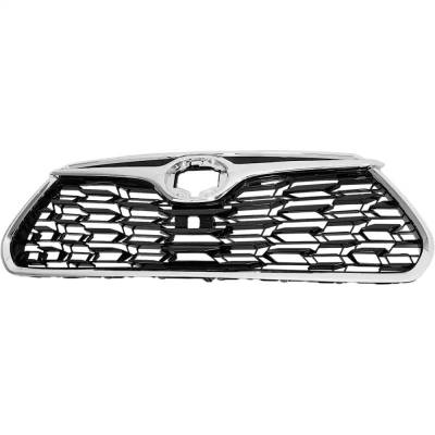 Rareelectrical - New Grille Assembly Compatible With Toyota Highlander Le 4 Cyl 2.4L Highlander Xle 6 Cyl 3.5L