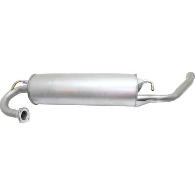 Rareelectrical - New Aluminized Steel Muffler Compatible With Toyota Rav4 Base 4 Cyl 2.0L By 174307B040