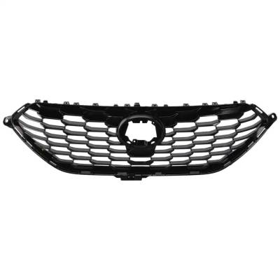 Rareelectrical - Painted Black Grille Assembly Compatible With Toyota Highlander Xse 4 Cyl 2.4L Highlander Xse 6 Cyl