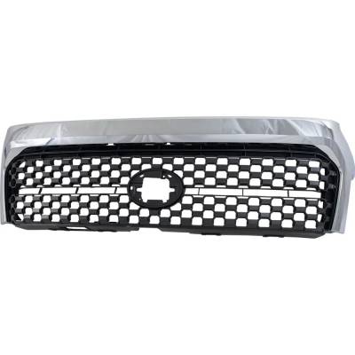 Rareelectrical - New Grille Assembly Compatible With Toyota Tundra Sr5 8 Cyl 4.6L Tundra Trd Sport Premium 8 Cyl 5.7L