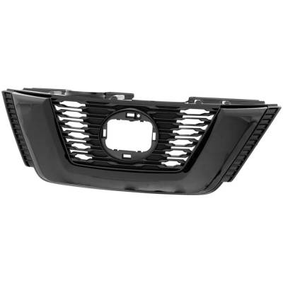 Rareelectrical - New Primed Black Grille Assembly Compatible With Nissan Rogue Sv 4 Cyl 2.5L 2018 By 623109Tg1a