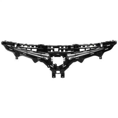 Rareelectrical - New Textured Black Grille Assembly Compatible With Toyota Camry Le 4 Cyl 2.5L Camry Hybrid Le 4 Cyl