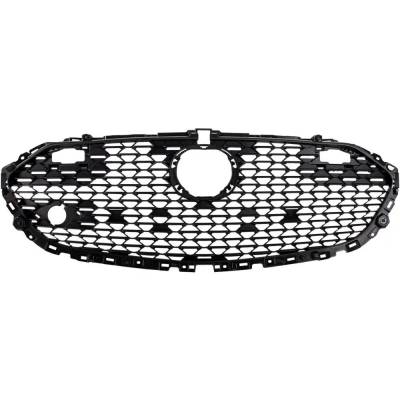 Rareelectrical - New Textured Gray Grille Assembly Compatible With Mazda 3 Gs 4 Cyl 2.0L 3 2.5 Turbo Premium Plus 4