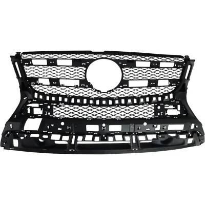 Rareelectrical - New Textured Gray Grille Assembly Compatible With Mercedes Benz Gl450 Base 8 Cyl 4.7L Gl450 4Matic 6