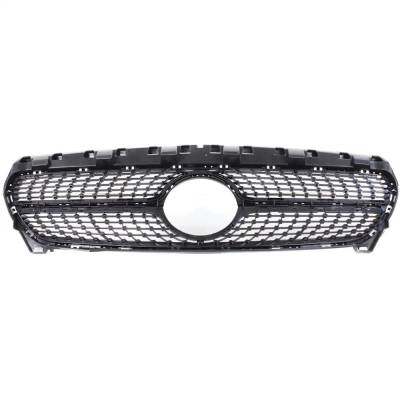 Rareelectrical - New Paintable Grille Assembly Compatible With Mercedes Benz Cla250 Base 4 Cyl 2.0L Cla250 4Matic 4
