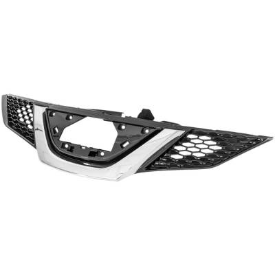 Rareelectrical - New Grille Assembly Compatible With Nissan Rogue Sport S 4 Cyl 2.0L Rogue Sport Sl 4 Cyl 2.0L Rogue