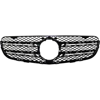 Rareelectrical - New Textured Black Grille Assembly Compatible With Mercedes Benz Glc300 Base 4 Cyl 2.0L Glc300