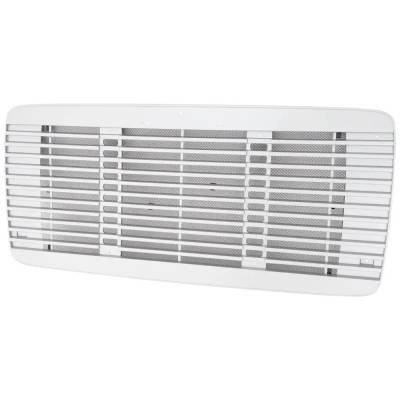 Rareelectrical - New Chrome Grille Assembly Compatible With Freightliner Fl60 Base 6 Cyl 5.9L Fl60 Fl6044s 6 Cyl 8.3L