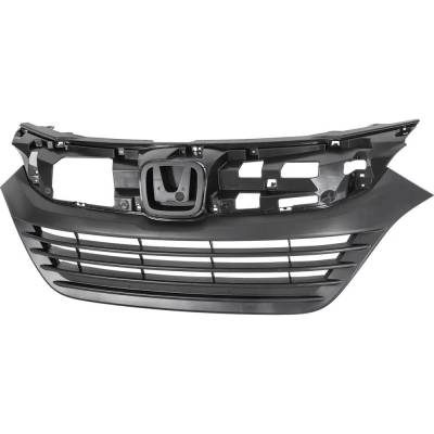 Rareelectrical - New Textured Black Grille Assembly Compatible With Honda Hr-V Ex 4 Cyl 1.8L Hr-V Lx 4 Cyl 1.8L Hr-V