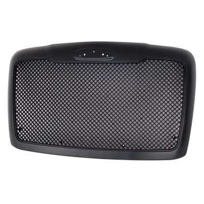 Rareelectrical - New Black Grille Assembly Compatible With Freightliner Cascadia 126 6 Cyl 14.8L Cascadia 125 6 Cyl