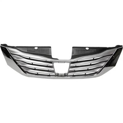 Rareelectrical - Chrome Shell Grille Assembly Compatible With Toyota Sienna Limited 6 Cyl 3.5L Sienna Xle 6 Cyl 3.5L