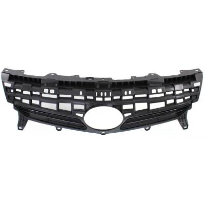 Rareelectrical - New Textured Black Grille Assembly Compatible With Toyota Prius Five 4 Cyl 1.8L Prius Plug-In Base 4