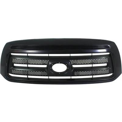 Rareelectrical - New Painted Black Grille Assembly Compatible With Toyota Tundra Base 8 Cyl 5.7L Tundra Platinum 8