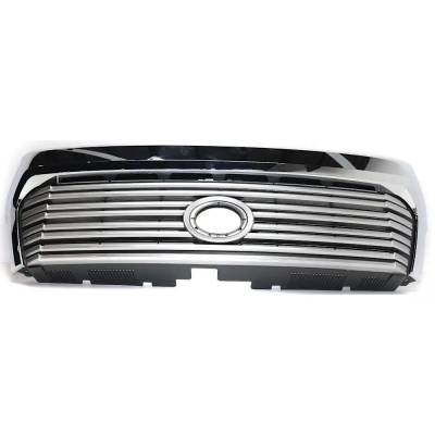 Rareelectrical - Painted Silver Grille Assembly Compatible With Toyota Tundra Limited 8 Cyl 5.7L 2014-2017 By