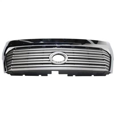 Rareelectrical - New Painted Silver Shell Grille Assembly Compatible With Toyota Tundra Limited 8 Cyl 5.7L 2014-2017