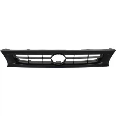 Rareelectrical - New Textured Black Grille Assembly Compatible With Toyota Corolla Base 4 Cyl 1.6L Corolla Dx 4 Cyl