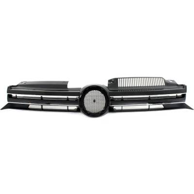 Rareelectrical - New Textured Black Grille Assembly Compatible With Volkswagen Golf Sportline 5 Cyl 2.5L Golf
