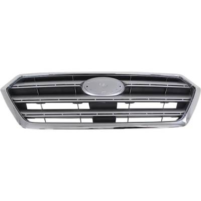 Rareelectrical - New Painted Silver Shell Grille Assembly Compatible With Subaru Legacy 2.5I Premium 4 Cyl 2.5L