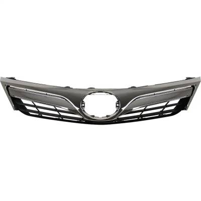 Rareelectrical - New Painted Black Grille Assembly Compatible With Toyota Camry Xle 6 Cyl 3.5L Camry Le 4 Cyl 2.5L
