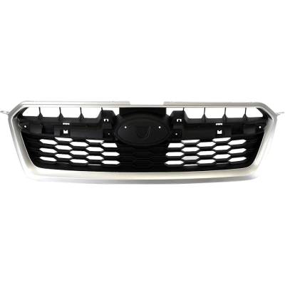Rareelectrical - New Silver Shell Grille Assembly Compatible With Subaru Impreza Limited 4 Cyl 2.0L Impreza Premium 4