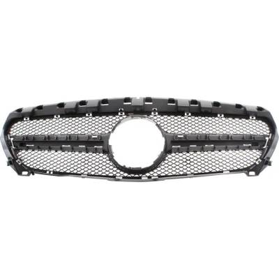 Rareelectrical - New Textured Black Grille Assembly Compatible With Mercedes Benz Cla45 Amg 4Matic 4 Cyl 2.0L