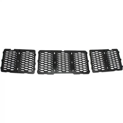 Rareelectrical - New Grille Assembly Compatible With Jeep Grand Cherokee Srt 8 Cyl 6.4L Grand Cherokee Limited 6 Cyl