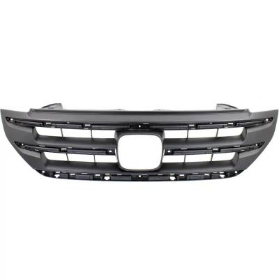 Rareelectrical - New Painted Black Grille Assembly Compatible With Honda Cr-V Touring 4 Cyl 2.4L Cr-V Lx 4 Cyl 2.4L