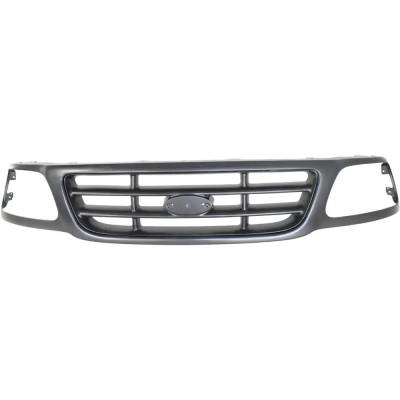 Rareelectrical - New Cross Bar Grille Assembly Compatible With Ford F-150 Xlt 8 Cyl 4.6L F-150 Lariat 8 Cyl 4.6L