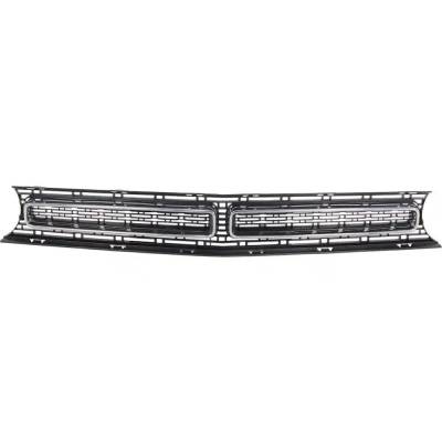 Rareelectrical - New Textured Black Grille Assembly Compatible With Dodge Challenger Gt 6 Cyl 3.6L Challenger Sxt