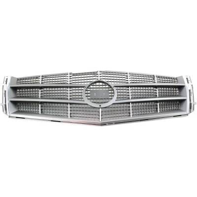 Rareelectrical - New Silver Gray Insert Grille Assembly Compatible With Cadillac Cts Luxury 6 Cyl 3.0L Cts