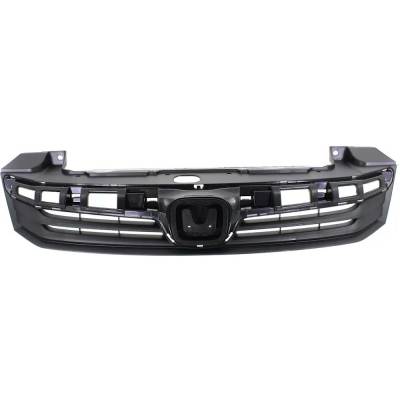 Rareelectrical - New Paintable Grille Assembly Compatible With Honda Civic Ex-L 4 Cyl 1.8L Civic Ex 4 Cyl 1.8L Civic