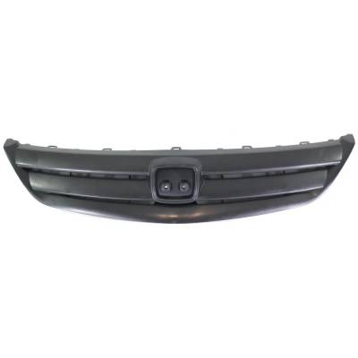 Rareelectrical - New Textured Black Grille Assembly Compatible With Honda Civic Si 4 Cyl 2.0L Civic Hybrid 4 Cyl 1.3L