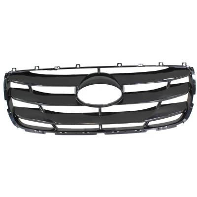 Rareelectrical - New Paintable Grille Assembly Compatible With Hyundai Santa Fe Limited 6 Cyl 3.5L Santa Fe Limited 4