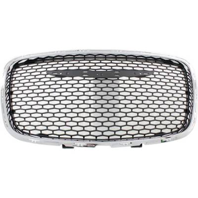 Rareelectrical - New Chrome Shell Grille Assembly Compatible With Chrysler 300 S 6 Cyl 3.6L 300 C 8 Cyl 5.7L 300
