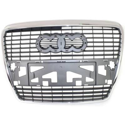 Rareelectrical - New Chrome Shell Grille Assembly Compatible With Audi A6 Quattro Base 8 Cyl 4.2L A6 Quattro Base 6
