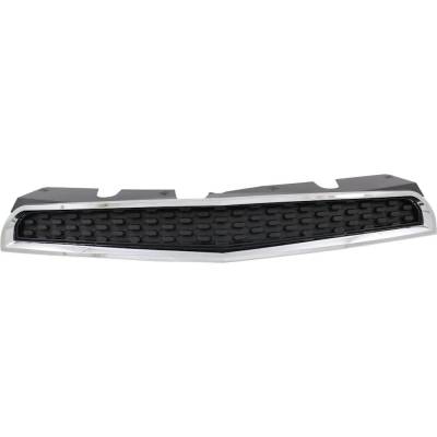 Rareelectrical - New Textured Black Grille Assembly Compatible With Chevrolet Equinox Lt 4 Cyl 2.4L Equinox Lt 6 Cyl